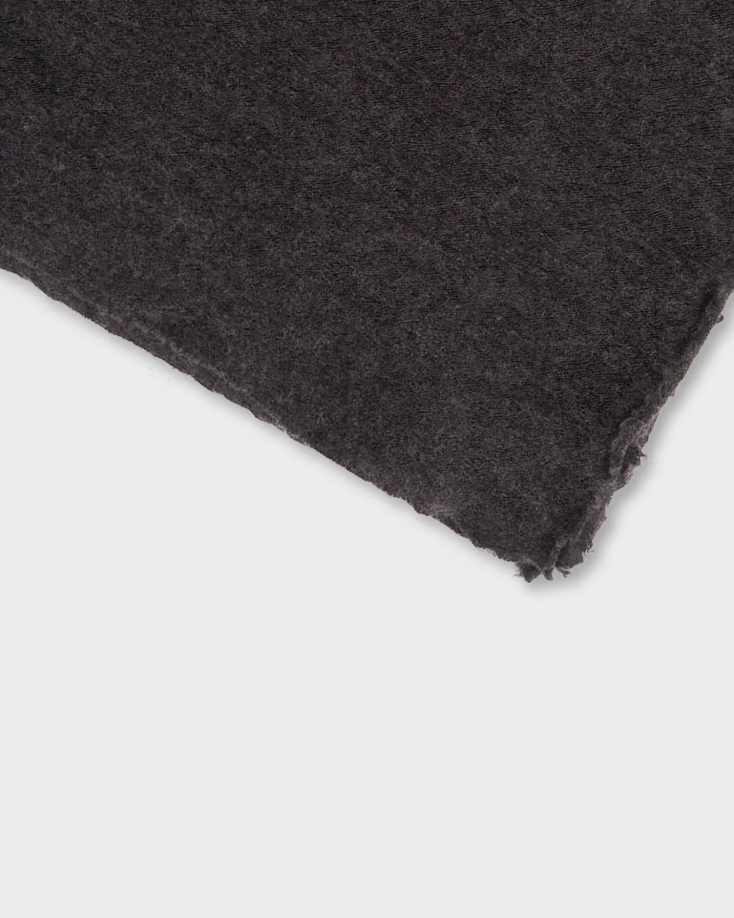 Dark Grey Cashmere Scarf