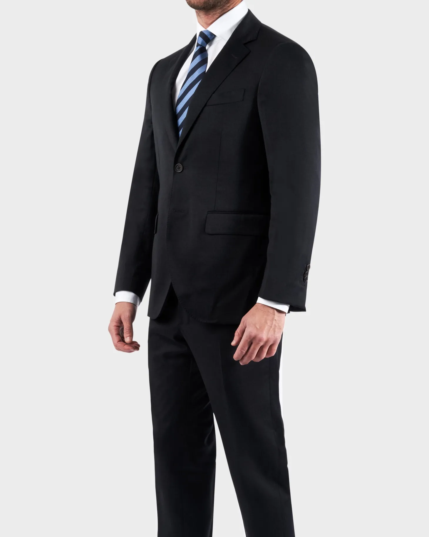 Dark Grey Loro Piana Wool Suit