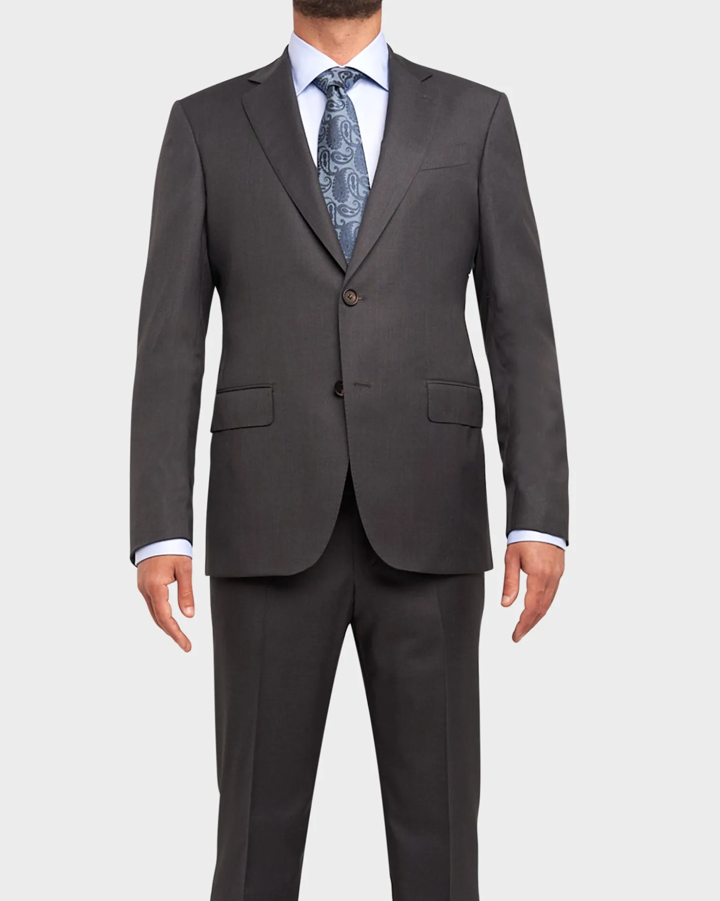 Dark Grey Super 150's Wool Suit