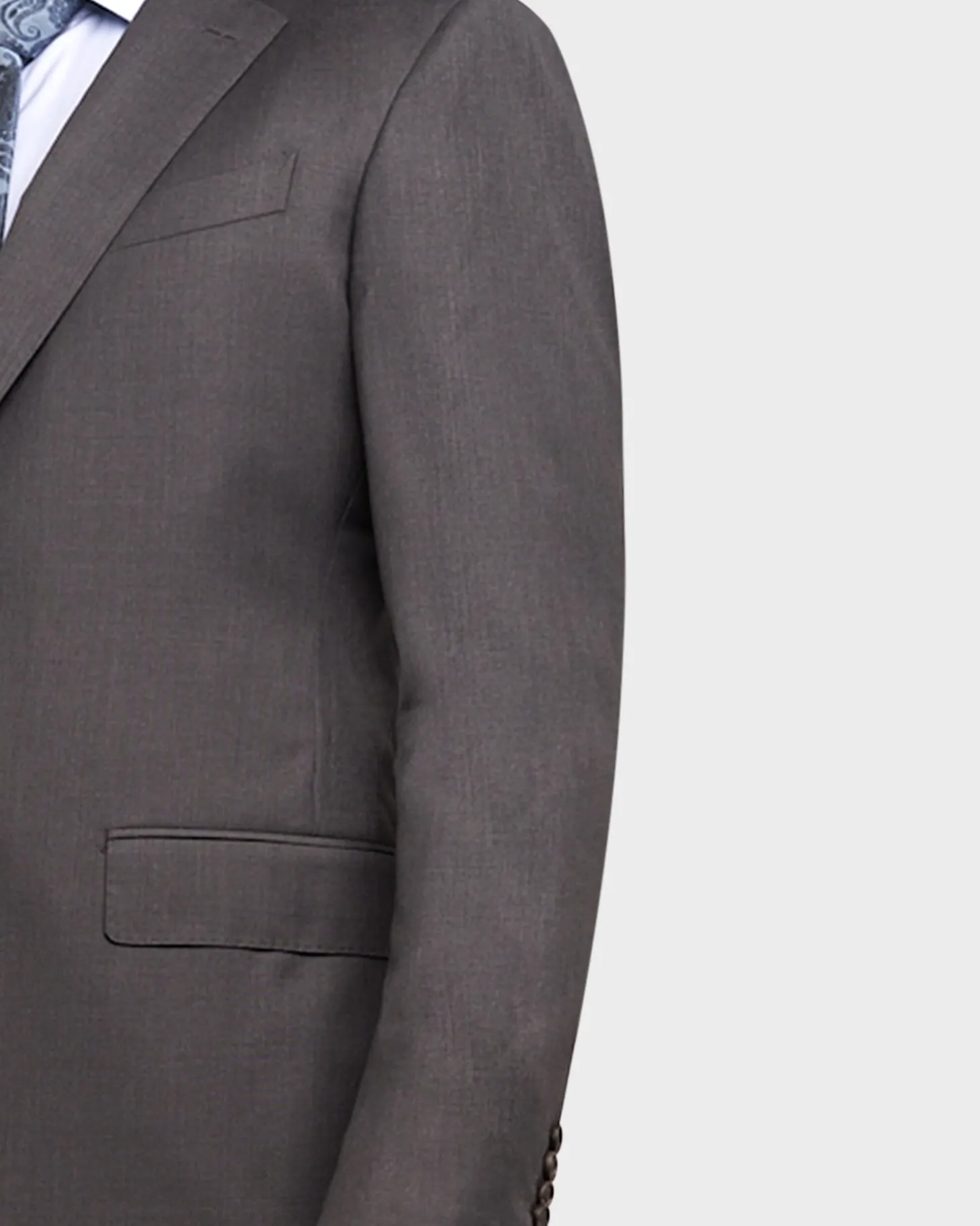 Dark Grey Super 150's Wool Suit