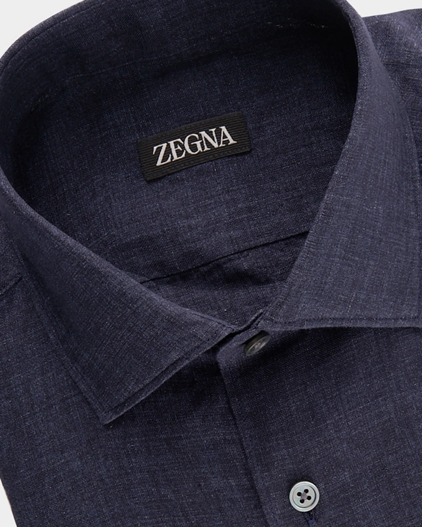 Dark Indigo Linen Shirt