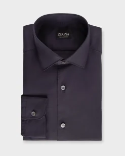 Dark Navy Premium Cotton Shirt