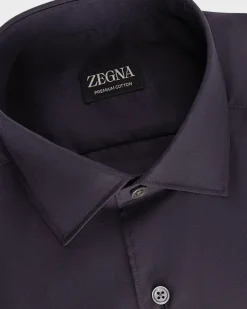 Dark Navy Premium Cotton Shirt