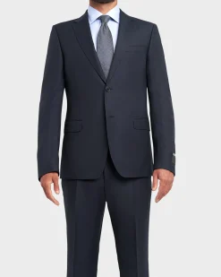 Dark Navy Wool Suit