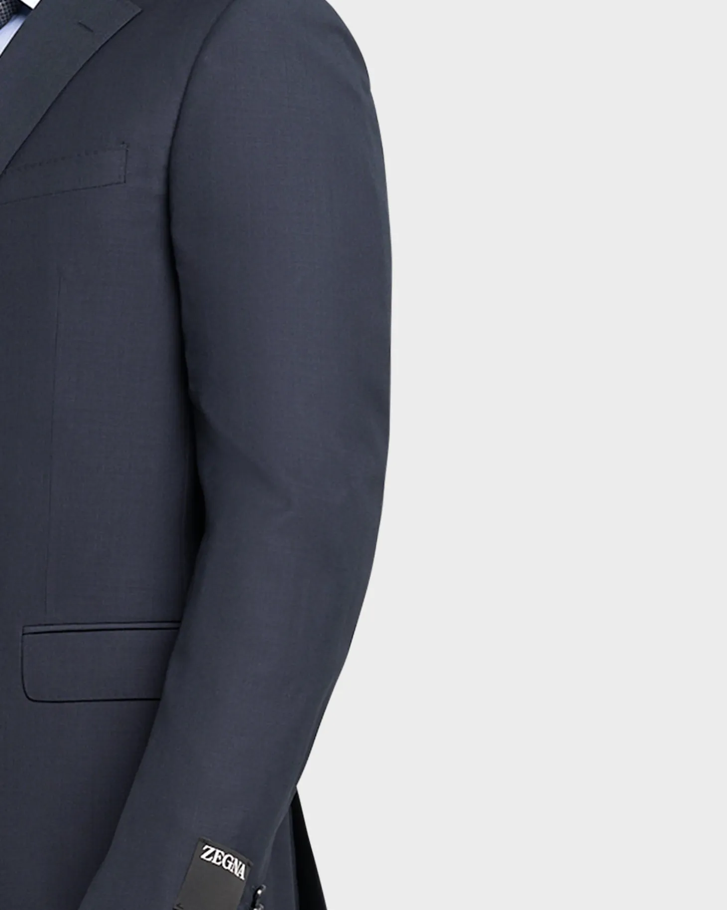 Dark Navy Wool Suit