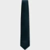 Dark Teal Diamond Pattern Tie