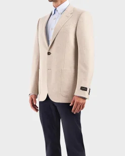 Ecru Cashmere Sports Jacket