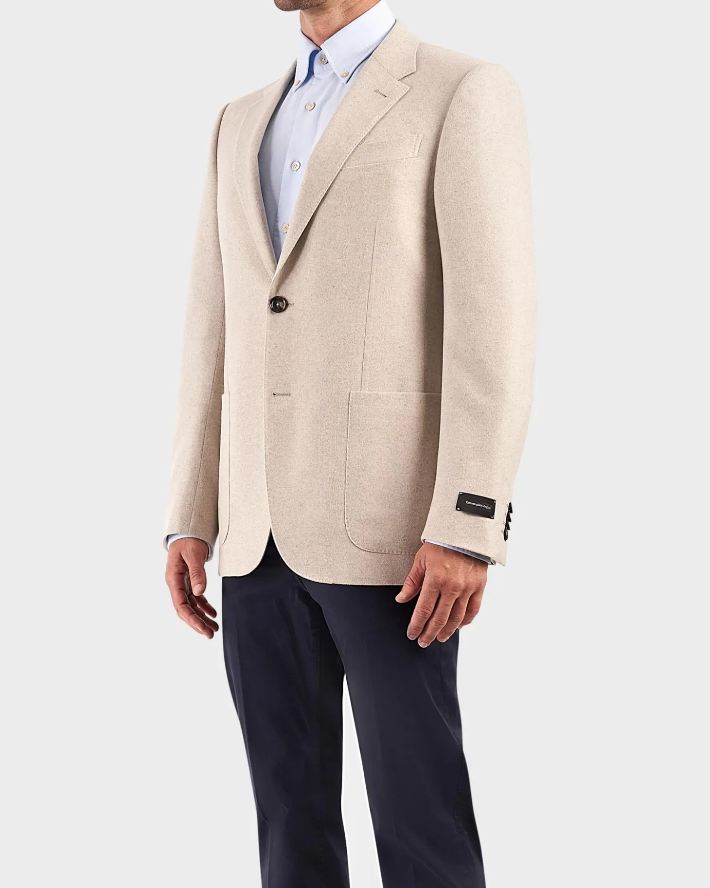 Ecru Cashmere Sports Jacket