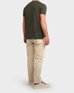 Ecru Old Comfort Cotton Stretch Jeans