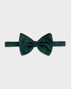Emerald Silk Bow Tie