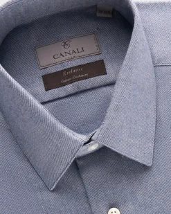 Exclusive Light Blue Cotton Cashmere Shirt