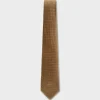 Gold Micro Circle Pattern Tie