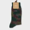 Green Camo Socks