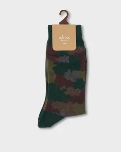Green Camo Socks