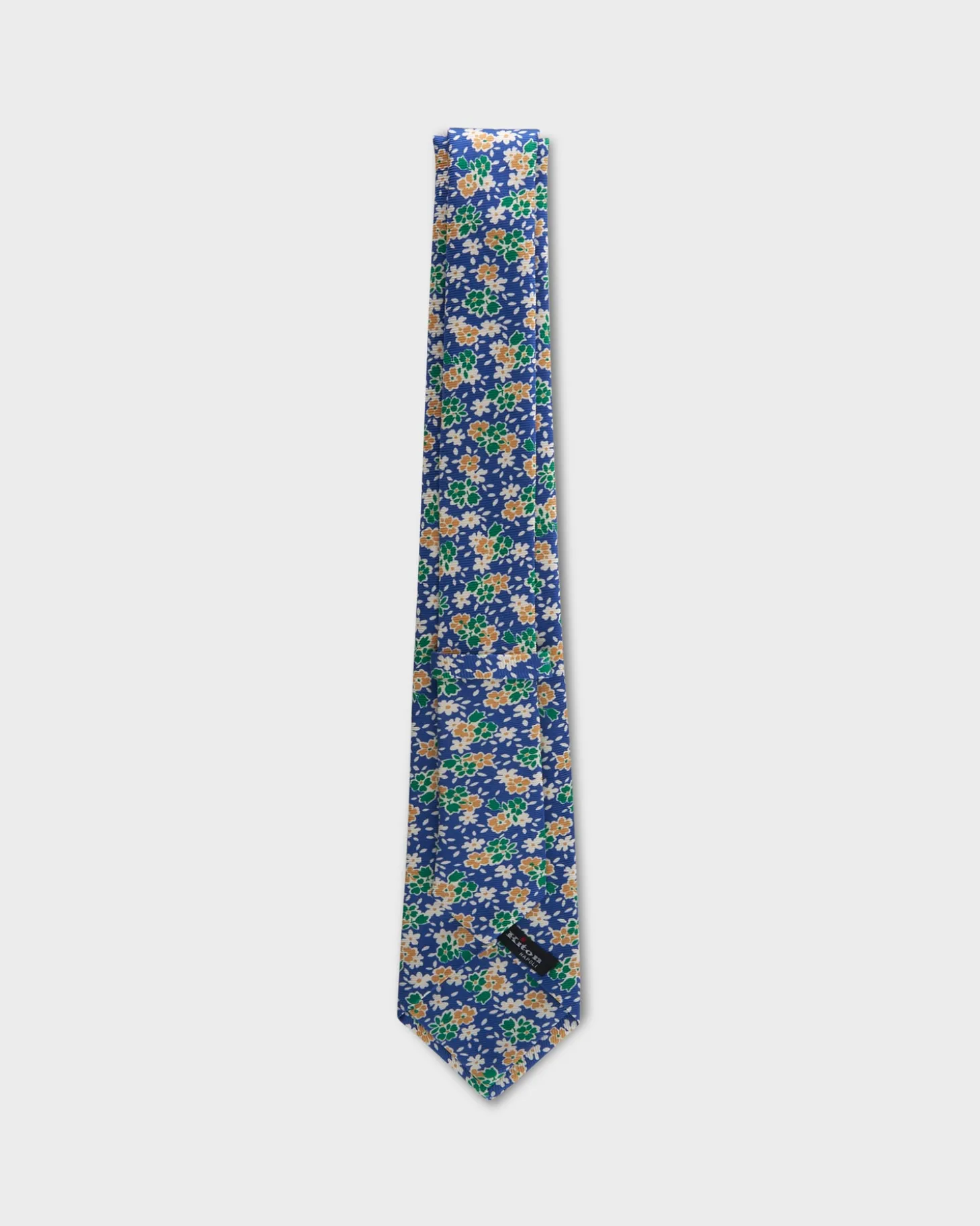 Green Floral Silk Tie