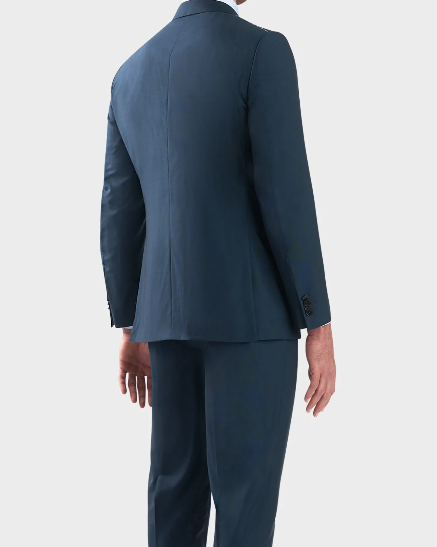 Green Wool Silk Milano Suit