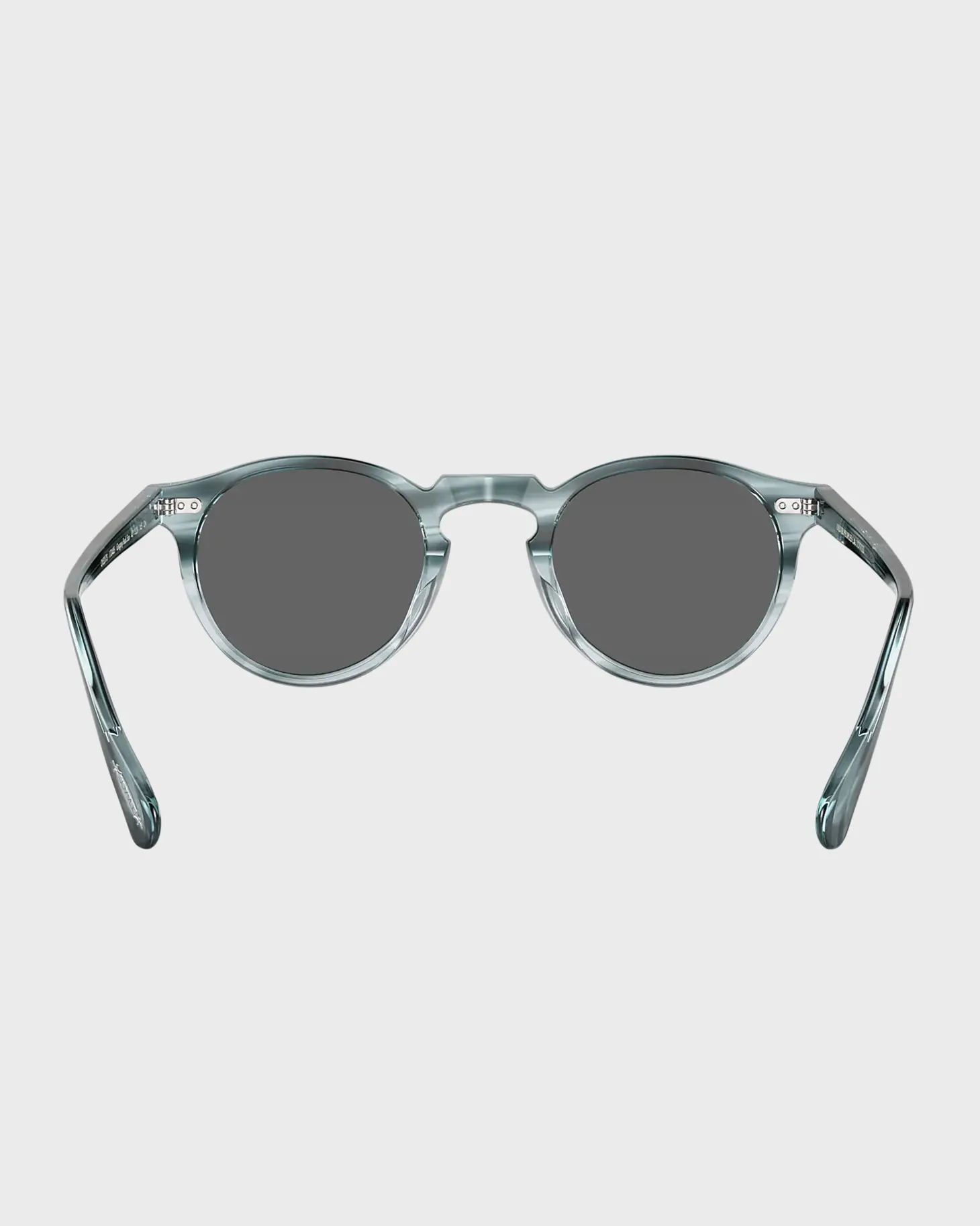 Gregory Peck Sun Washed Lapis With Carbon Grey
