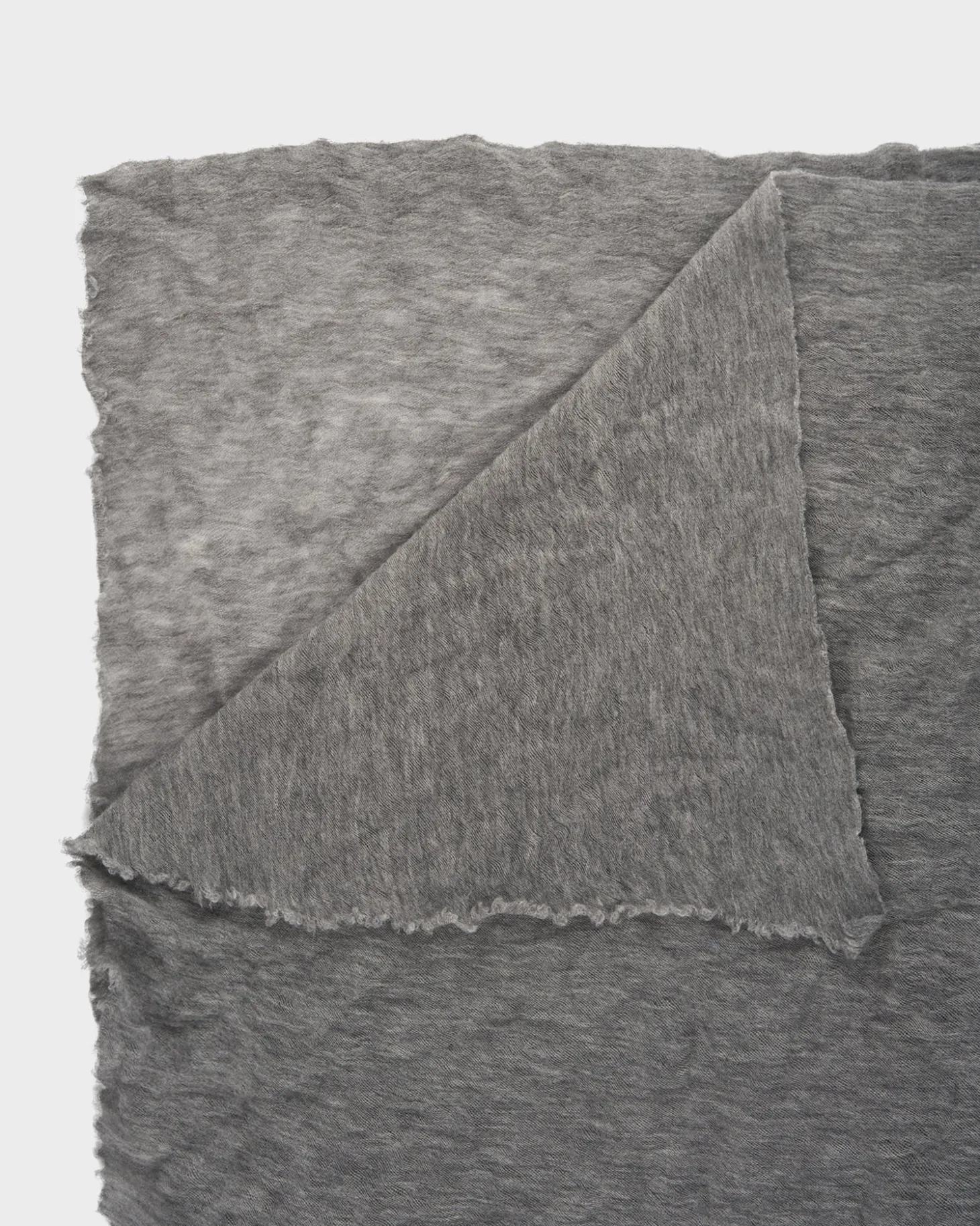 Grey Cashmere Scarf
