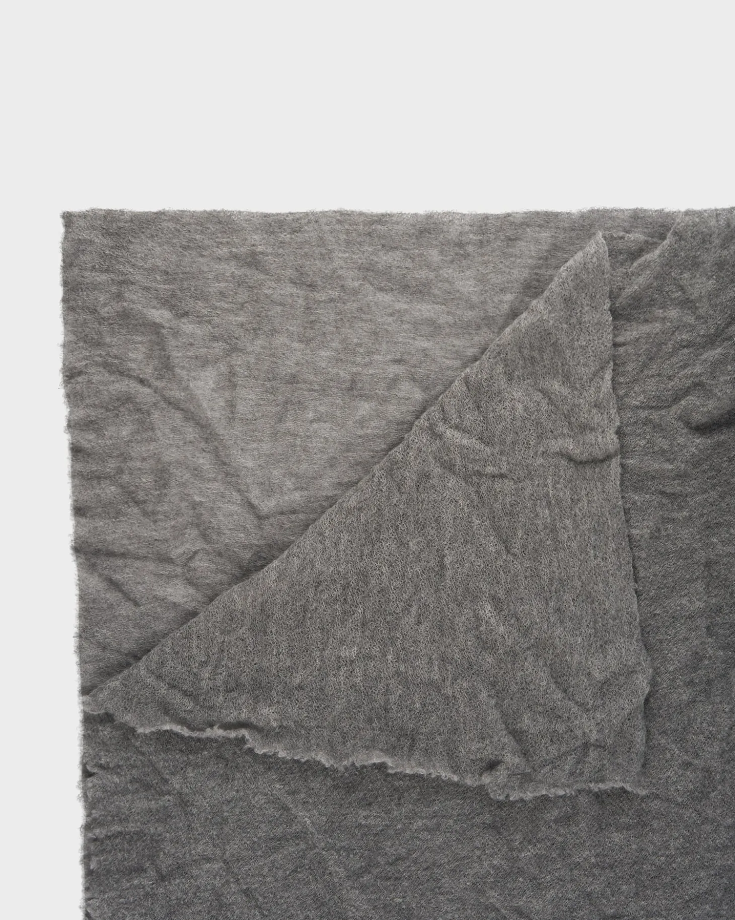 Grey Cashmere Scarf