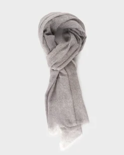 Grey Cashmere Scarf