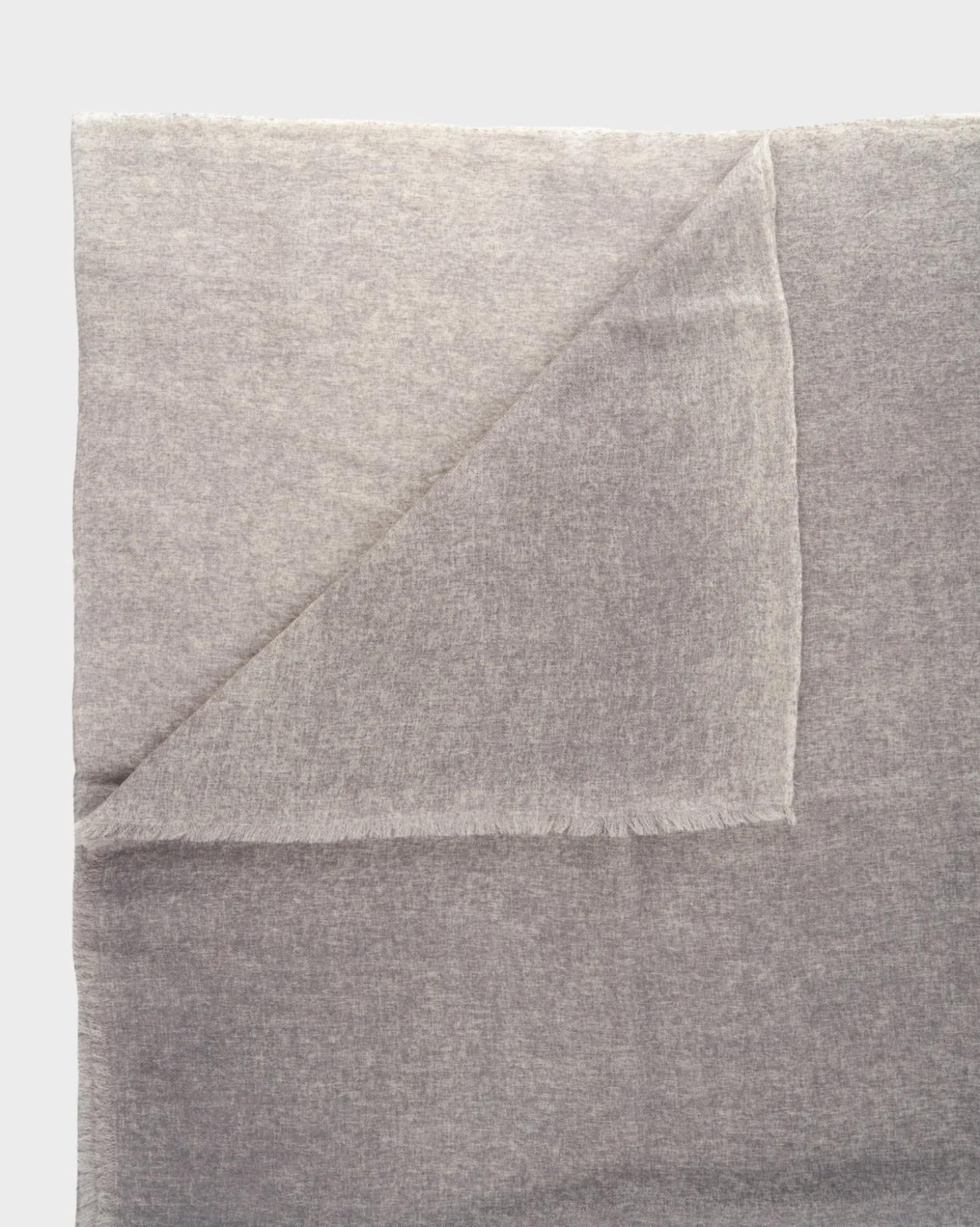 Grey Cashmere Scarf