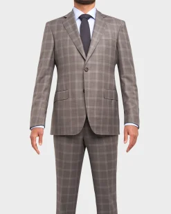 Grey Glen Check Suit