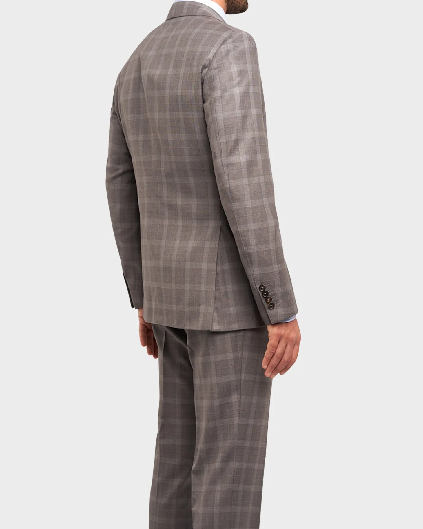 Grey Glen Check Suit