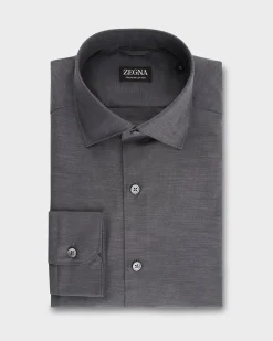 Grey Premium Cotton Shirt