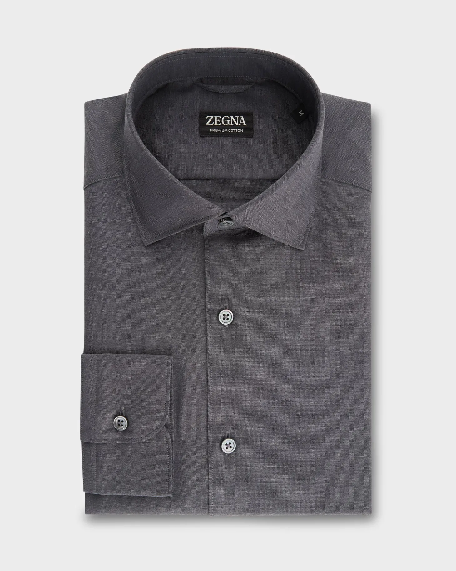 Grey Premium Cotton Shirt