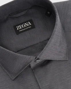Grey Premium Cotton Shirt