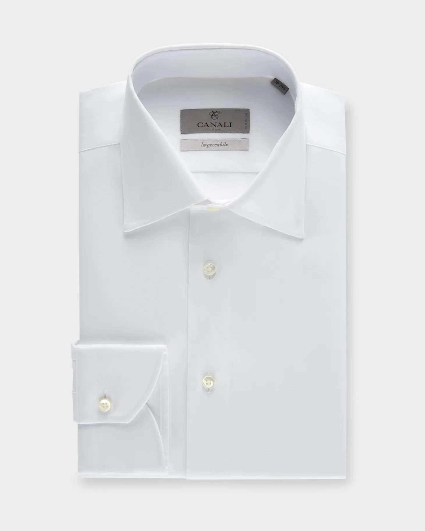 Impeccabile White Cotton Shirt