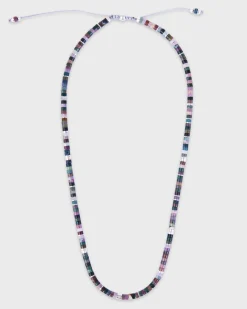 Indian Agate Tucson Sterling Silver Necklace