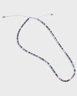Indian Agate Tucson Sterling Silver Necklace