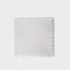 Ivory Silk Pocket Square