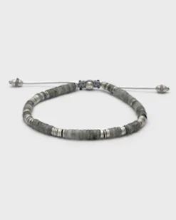 Labradorite Lazuli Sterling Silver Bracelet