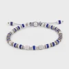 Lapis Saguaro Sterling Silver Bracelet