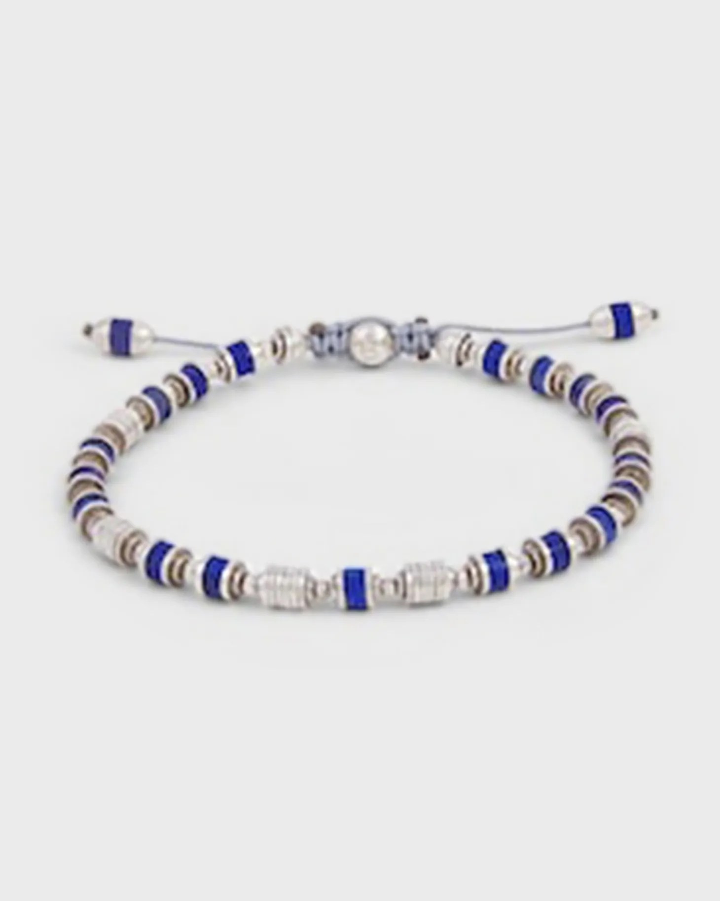 Lapis Saguaro Sterling Silver Bracelet