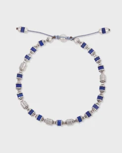 Lapis Saguaro Sterling Silver Bracelet
