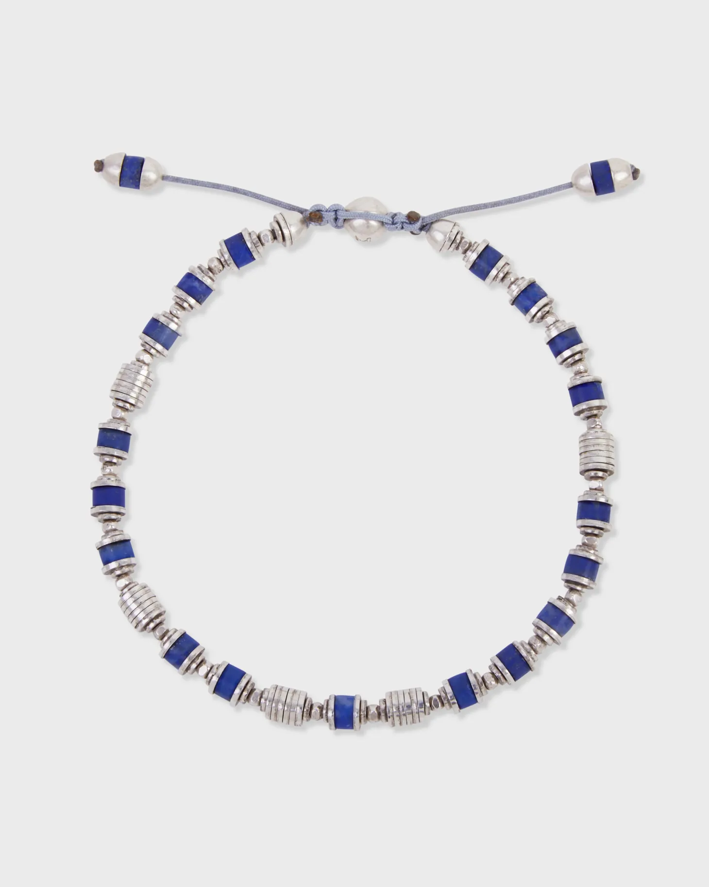 Lapis Saguaro Sterling Silver Bracelet