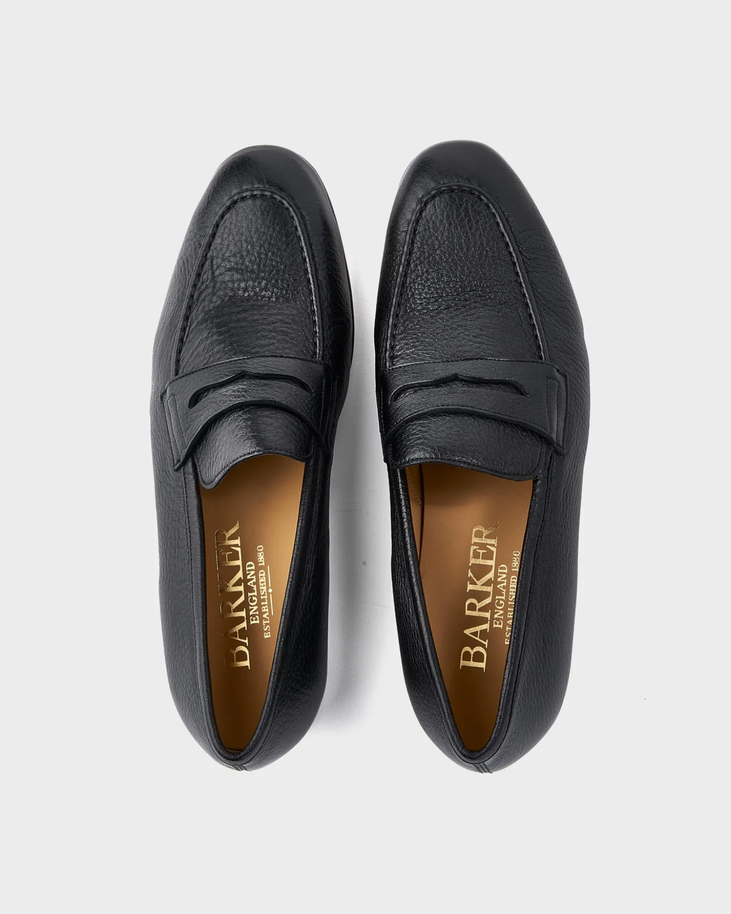 Ledley Black Deerskin Leather