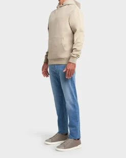 Light Blue Cotton City Slim Fit Jeans