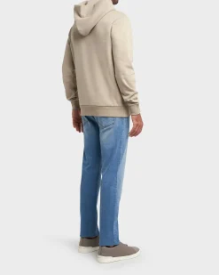 Light Blue Cotton City Slim Fit Jeans