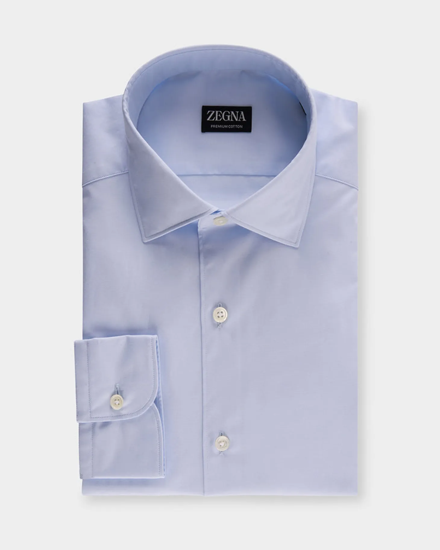 Light Blue Premium Cotton Shirt