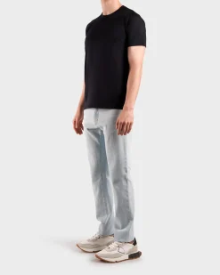 Light Blue Super Bleached Cotton City Jeans