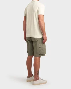 Light Lime Linen Polo Shirt