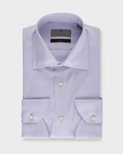 Lilac Exclusive Modern Fit Cotton Shirt