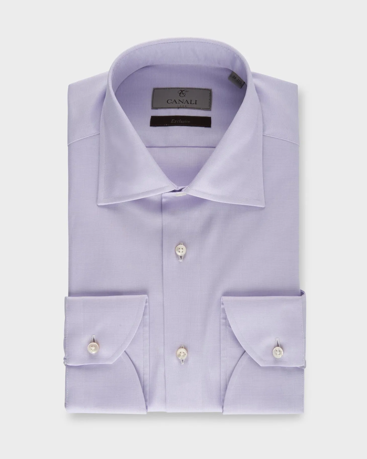Lilac Exclusive Modern Fit Cotton Shirt