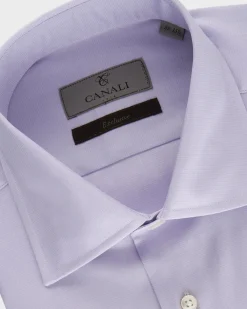 Lilac Exclusive Modern Fit Cotton Shirt