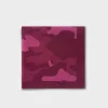 Maroon Camo Silk Pocket Square