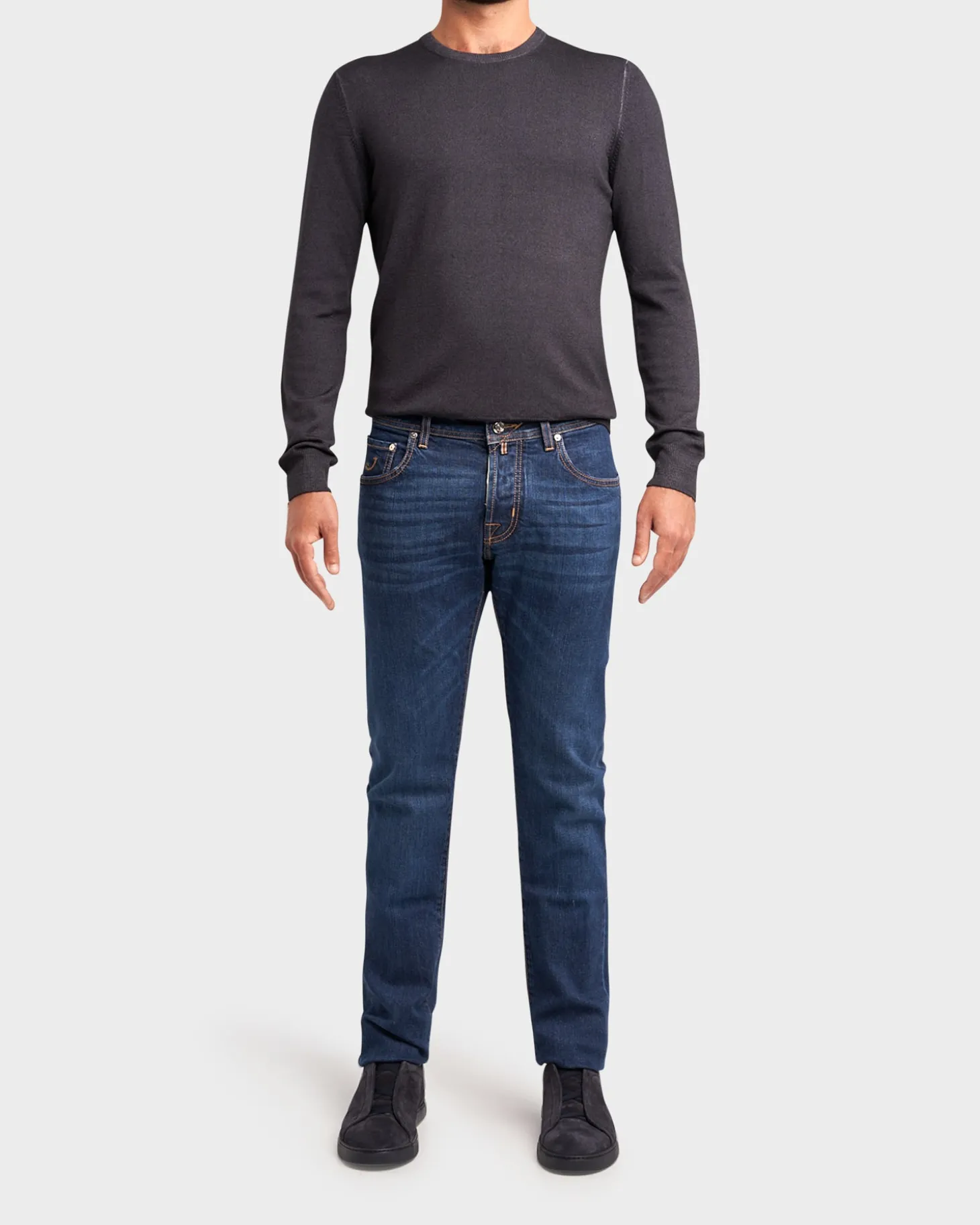 Mid Blue Limited Edition Cotton Stretch Slim Jeans